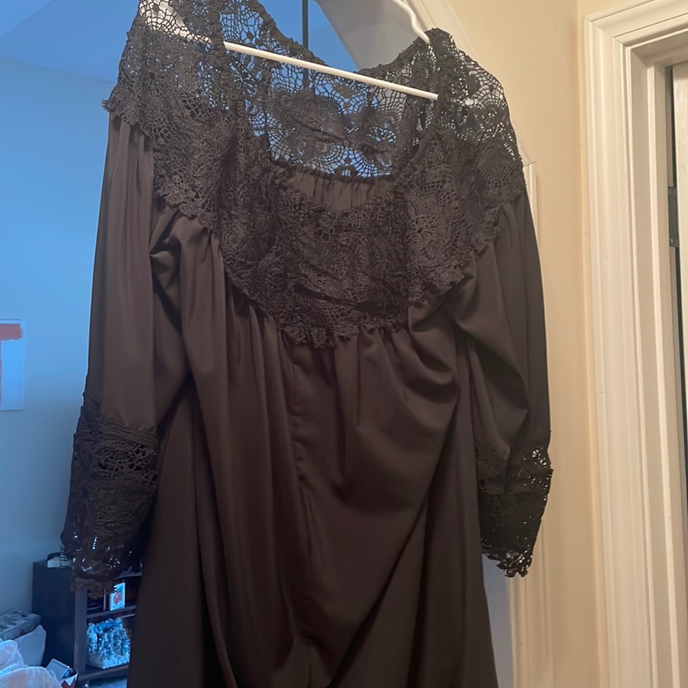 Women’s black short dress